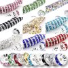1080PCS 8MM Rondelle Spacer Beads for Jewelry Making,Crystal Bead Spacer for Jewelry Making Necklaces, Bracelet Pendants, 9 Colors