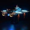LightGo LED Lighting Kit Designed for Lego 76295 The Avengers Helicarrier Building Set - Not Include Model s (Remote Version)