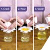 Peleg Design Daisy Plastic Egg Separator, Egg White Yolk Divider Kitchen Gadgets Baking Tools Egg Extractor, Cute Flower Design
