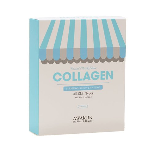 AWAKIIN Collagen Face Mask (10 Sheets)