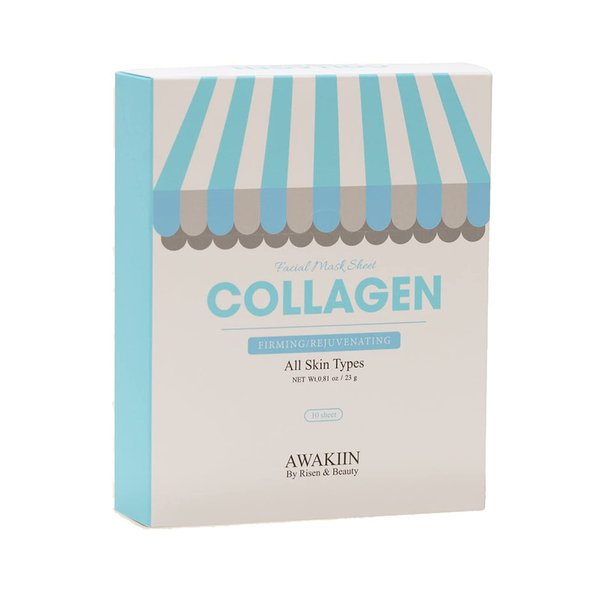 AWAKIIN Collagen Face Mask (10 Sheets)