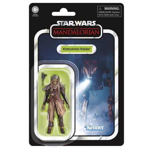 STAR WARS The Vintage Collection Klatooinian Raider Toy, 3.75-Inch-Scale The Mandalorian Action Figure, Toys for Kids Ages 4 and Up