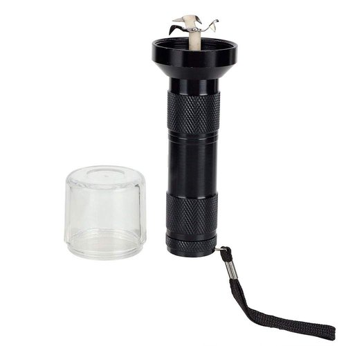 Powder Grinder, Black Stainless Steel Spice Grinder, DIY Homemade Lipstick Powder Electric Grinder, One Button To Operate Electric Powder Grinder