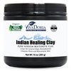 Viva Doria Indian Healing Clay, 10 Oz (283 grams) - Deep Pore Cleansing, Therapeutic Grade, Clay Face Mask, Natural Sodium Bentonite Clay