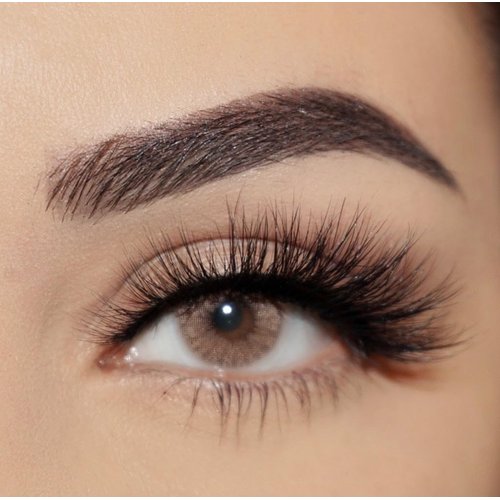 Exquisite Lux 25mm Long Fluffy Wispy Glam 3D Faux Mink Natural Look Full Cat-Eye Strip Lashes, Handmade Pack Of 8 Pairs Per Pack, Reusable EyeLashes