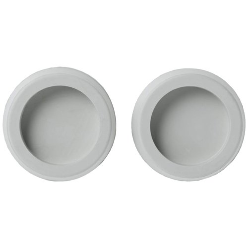 Poolmaster 36626 Swimming Pool Ladder Bumper Cap Set, Outside Plug Fit, 2-3/4-Inch Diameter, Medium, White