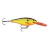 Rapala Shad Rap Lure, Size 05, 2" Length, 4'-9' Depth, 2 No 8 Treble Hooks, Demon, Per 1