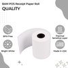 BAM POS Thermal Receipt Paper - BPA Free, Shrink Wrapped Rolls - Compatible With Clover Mini, Mobile, First Data FD130, FD50, FD55, Verifone Omni 3200, 3210, 3300 - Pack of 10 Rolls