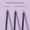 INIKA Organic Hypoallergenic Vegan Eye Pencil: Long-Lasting, Water-Resistant Makeup, Richly Pigmented with Vitamin E and Coconut Oil, Gentle for Sensitive Eyes, Cruelty-Free & Sustainable Packaging