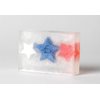 Patriotic Spangled Banner Star All Natural Handmade Gift Glycerin Soap Bar 3 oz