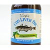 Virgin Cod Liver Oil - 8 Fl oz Natural, Wild Caught & Fresh Tasting. High in Vitamin D, Omega 3 DHA/EPA (Lemon and Peppermint Flavored)