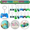 Winrayk 12 Sets Video Game Party Favors Gamer Birthday Supplies, Gaming Drawstring Bags Glow In The Dark Tattoos Stickers, Video Game Gifts Toys Game On Goodie Bag Stuffers Gamer Party favors Supplies