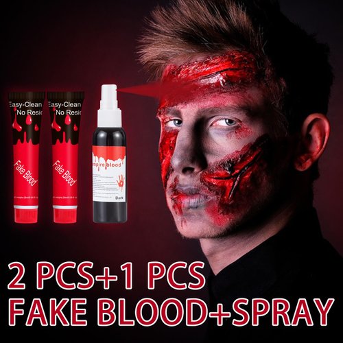 Kaynest Fake Blood Scar Wax SFX Foundation Makeup