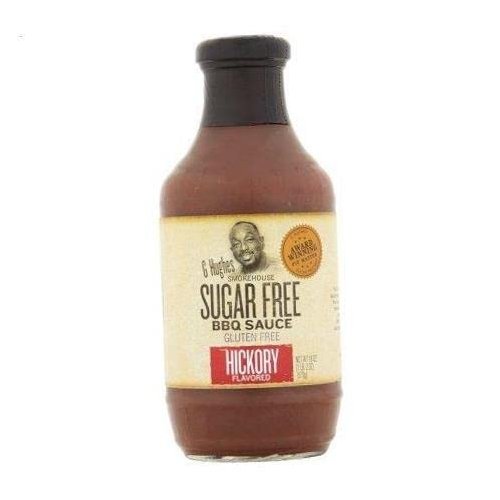 G Hughes Smokehouse Sugar Free Hickory Flavored BBQ Sauce, 18 oz
