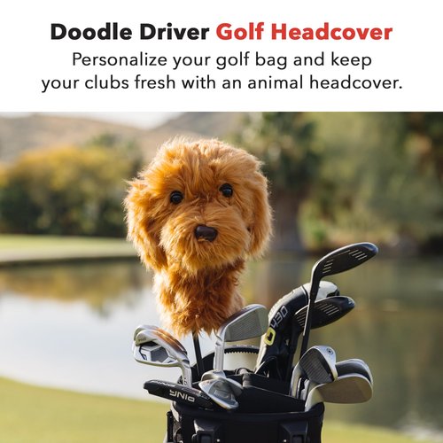 Daphne’s Doodle Driver Headcover | Premium Driver Headcovers | Funny Golf Club Covers | Stylish Protection for Your Clubs | Men's Golf Gear | Driver Headcover for Men and Women