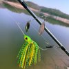 Spinnerbait Fishing Lure, Hard Metal Jig Spinner Baits Kits Swimbait for Bass Trout Pike Salmon Walleye Freshwater Saltwater 0.35oz