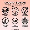 Kandi Koated Liquid Suede Lipstick [Flirt] Liquid Matte Lip Color | Intense Color Options, Non-Sticky, Paraben-Free, Cruelty-Free | Beauty & Makeup