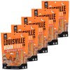 Louisville Vegan Jerky - Buffalo Dill, Vegetarian & Vegan-Friendly Jerky, 21 Grams of Non-GMO Soy Protein, 210 Calories Per Bag, Gluten-Free Ingredients (3 oz, 5-Pack)