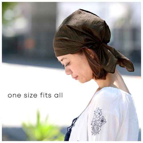 CHARM Pirate Bandana Head Scarf - Mens Balding Hair Cap Womens Headwrap Hat Chemo Wear Du Rag Cotton Summer Dark Gray