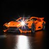 LIGHTAILING Light for Lego- 42196 Lamborghini Huracán Tecnica Orange - Led Lighting Kit Compatible with Lego Building Blocks Model - NOT Included The Model Set