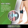 BEACTIVE Plus Acupressure System - Sciatica Pain Relief Brace For Sciatic Nerve Pain, Lower Back, & Hip- Knee Brace With Pressure Pad Targeted Compression - Unisex