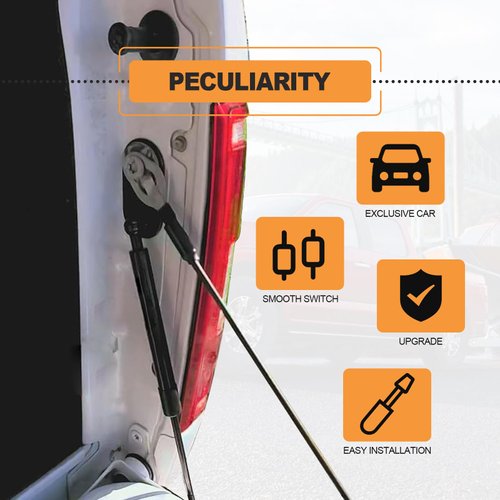 Compatible with 2015-2023 F150 Tailgate Assist Shock Truck Lift Assist for F150 Truck Tailgate Accessories Soft Open Easy Down Easy LiftDown(Torx Wrench Provided)