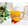 Silver Buffalo Winnie the Pooh Honey "Hunny" Pot Ceramic 3D Sculpted Coffee Mug, 23 Ounces