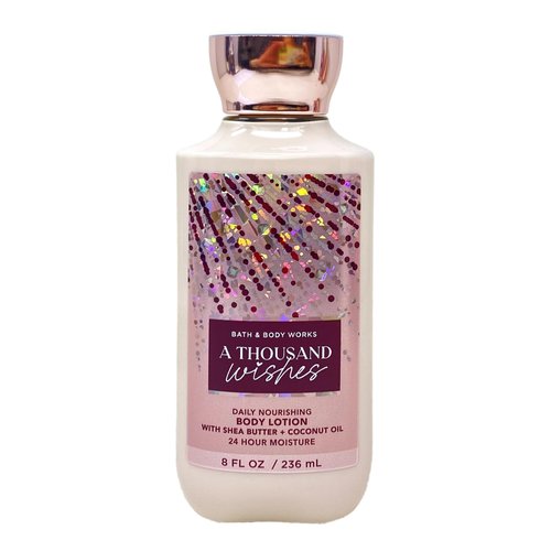 Bath & Body Works A Thousand Wishes 2 Piece Daily Nourishing Body Lotion Bundle with a Himalayan Salts Springs Bar Soap - Full Size