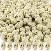 OZIO 150Pcs Halloween Mini Plastic Skull Heads, Miniature Figurines Skulls Heads Ornamets Halloween Decorations for DIY Halloween Crafts Home Prank Props Party Favors