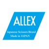 ALLEX Japanese Office Scissors for Desk, Medium 6.5" All Purpose Scissors, Made in JAPAN, All Metal Sharp Japanese Stainless Steel Blade with Non-Slip Soft Ring, Black