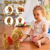 Toy Dog Walk and Bark, Sing, Tail, Lick, Repeat Toys for 2 +,3+,4+ Year Old Girl, Stuffed Puppy for Boys, Girls & Baby Gift Birthday Gifts