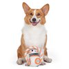 Star Wars for Pets BB8 Rope Ring with Plush Head Dog Toy | BB8 Chew Toy for Dogs | Star Wars Dog Toys, Dog Tug Toys, Tug of War Dog Chew Toys | Gifts for Star Wars Fans, 8 Inch (FF19196)