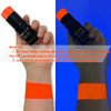 CCBeauty Neon UV Orange Eye Black Face Body Paint Stick Oil, EyeBlack Halloween Face Painting Kit Glow in the Black Lights Makeup,Cream FacePaints Hypoallergenic for Cosplay Costume Parites Supplies