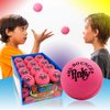 JA-RU Hi-Bounce Pinky Ball (8 Pack) Rubber-Handball Bouncy Balls for Kids. Small Stress Ball. Indoor and Outdoor Sport Party Favors. Bouncing Throwing Play Therapy. 976-8A