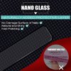Glass Nail File - 2PC Upgrade Glass Nail Shiner for Natural Nails Nano Nail Buffers Crystal Polisher with Case, Professional Manicure Tools Kit for Acrylic Nail Care for Women and Girls