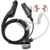 3'2 Wire Earpiece Headset Mic Acoustic Tube Noise Reduction Reinforced Compatible with Motorola XPR 6500 XPR 6550 XPR 6580 XPR 7000 XPR 7550 XiR P8200 XiR P8268 APX 6000 APX 8000 Two Way Radio