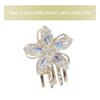 3pcs Flower Hair Clip Small Hair Clasp Hair Claw Clip Flower Hair Claw Flower Claw Clips Lady Headdress Hair Clasp Ornament Small Claw Clamps Flower Hair Clasp Flower Claw Clamp