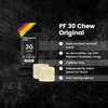 Precision Fuel PF 30 Chew Energy Chews - Carbohydrate Fuel for Endurance, Lightweight & Portable, 30g Carbs - Ideal for Long Runs, Rides & Workouts - Original Flavour (4 Chews)