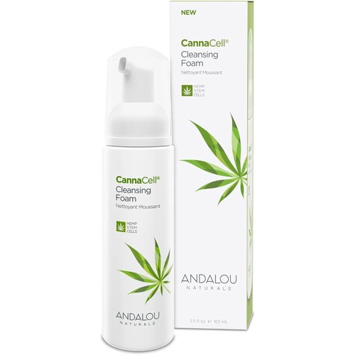 Andalou Naturals CannaCell Cleansing Foam, botanical, 5.5 Fl Oz