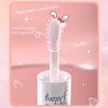 Loobexery 2Pcs Crystal Jelly Lip Oil Big Brush Head Moisturizing Lip Gloss Hydrating Tinted Lip Balm, Long Lasting & Nourishing Lip Glow Oil, Non-sticky Fresh Texture