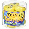 Rhode Island Novelty Emoticon Lip Gloss 12 pieces 1.75 Inch