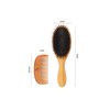 Premium Boar Bristle Hair Brush for Thick Hair Set. Hairbrush for Women With Thick, Long or Curly Hair. Restores Hair's Shine and Health. Comb, Travel Bag & Spa Headband Included