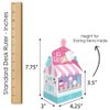 Big Dot of Happiness Scoop Up The Fun - Ice Cream - Treat Box Party Favors - Sprinkles Party Goodie Gable Boxes - Set of 12
