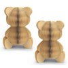 2 Pcs Bear Honeycomb Centerpieces, 10" Cute Bear Centerpieces Table Toppers for We Can Bearly Waits Baby Shower Decorations Bear Themed Birthday Party Supplies