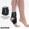 Bodyprox Ankle Support Brace 2 Pack, Adjustable Compression Ankle Braces for Sports Protection, One Size Fits Most for Men & Women