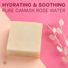 AUTHENTIC BATH & SOAP Cold Processed -Rose Soap Bar- Moisturizing, Anti-aging, radiant skin, Natural, Men & Women, no Sulfates or Parabens, Vegan, All Skin Types. (Pack of 2) 4.2 Oz Each
