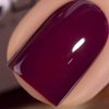 Vishine Nail Gel Polish, 15ml Soak Off Nail Gel Polish Nail Art Manicure Salon DIY, UV LED Lamp Required - Deep Burgundy 0.5 OZ