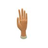 Beauticom® Practice Flexible Manicure Mannequin Hand Nail Display with Soft Fingers (Base Stand Model)