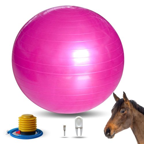 RideFound 22-Inch Horse Balls Mega Equine Ball for Play Training Horse Soccer Ball Anti-Burst Herding Ball for Horse Goat Donkey