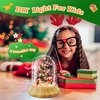 LEFJUBAW Make Your Own Christmas Night Light, Christmas Toys for Kids, Christmas Craft Kit, DIY Arts and Crafts Lamp Project for Girls(USB Upgrade Edition), Gifts for 4 5 6 7 8 9 10 Year Old Kids